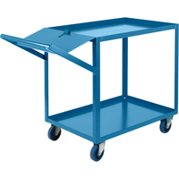 Order Picking Carts, 36" H x 24" W x 64" D, 2 Shelves, 1200 lbs. Capacity Buying Direct Corp.