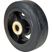 Rubber Wheels, 6" (152 mm) Dia. x 2" (51 mm) W, 550 lbs. (249 kg.) Capacity Buying Direct Corp.
