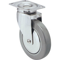 Caster, Swivel, 3" (76 mm), Rubber, 125 lbs. (57 kg.) Buying Direct Corp.