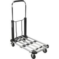 Foldable Platform Trucks, Aluminum, 300 lbs., 28" L x 16" W, 32" High Buying Direct Corp.
