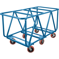 Chariot &agrave; plateforme pour mat&eacute;riaux de construction, 60" x 30" x 33", Capacit&eacute; 2500 lb Buying Direct Corp.