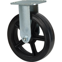 Mold-on Caster, Rigid, 8" (203.2 mm), Rubber, 660 lbs. (299 kg.) Buying Direct Corp.