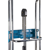 Hydraulic Platform Lift Stacker, Foot Pump Operated, 880 lbs. Capacity, 60" Max Lift Buying Direct Corp.