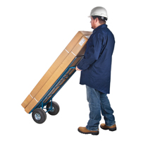 Load Retention Hand Truck, Dual Handle, Steel, 53" Height, 600 lbs. Capacity Buying Direct Corp.