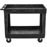 Flat Handle Utility Cart, 2 Tiers, 40" x 32-1/4" x 24", 500 lbs. Capacity Buying Direct Corp.