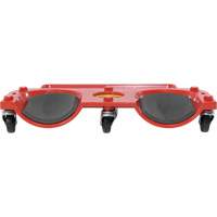 Socle roulant pour les genoux, Plastique, Rouge, Capacit&eacute; 350 lb Buying Direct Corp.