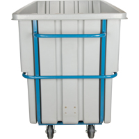 Chariot basculeur en acier, Poly&eacute;thyl&egrave;ne, 1,1 vg³, Capacit&eacute; de charge de 2000 lb Buying Direct Corp.