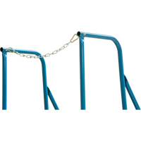 Escabeau roulant avec rails pour acc&egrave;s &agrave; une remorque, 4 marches, Largeur de la marche 22", Hauteur de la plateforme 37", Acier Buying Direct Corp.