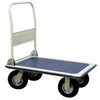 Folding Handle Platform Truck, Steel, 660 lbs., 35" L x 23" W, 43.5" High Buying Direct Corp.