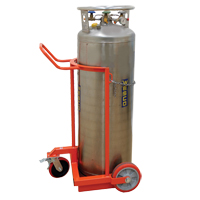 Large Liquid Gas Cylinder Truck LCC, Polyurethane Wheels, 20" W x 20" D Base, 1000 lbs. Buying Direct Corp.