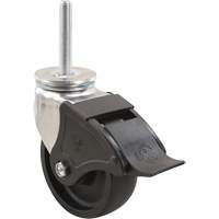 Roulette Emaxx RollX, Pivotant avec frein, Diam&egrave;tre 4" (101,6 mm), Capacit&eacute; 1200 lb (544,3 kg) Buying Direct Corp.