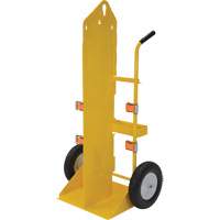 Welding Cylinder Torch Cart, Foam-Filled Wheels, 23-13/16" W x 22-13/16" L Base, 500 lbs. Buying Direct Corp.