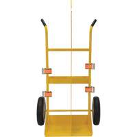 Welding Cylinder Torch Cart, Foam-Filled Wheels, 23-13/16" W x 22-13/16" L Base, 500 lbs. Buying Direct Corp.