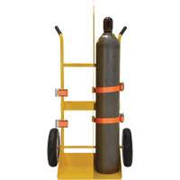 Welding Cylinder Torch Cart, Foam-Filled Wheels, 23-13/16" W x 22-13/16" L Base, 500 lbs. Buying Direct Corp.