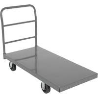 Platform Truck, 48" L x 24" W, 2000 lbs. Capacity, Rubber Casters Buying Direct Corp.