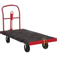Towable Platform Cart, 64-1/4" L x 30-1/2" W, 2500 lbs. Cap., Polyolefin Wheels Buying Direct Corp.