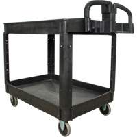 Utility Cart, 2 Tiers, 25-5/8" x 33-1/2" x 43-3/4", 550 lbs. Capacity Buying Direct Corp.