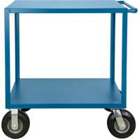 Outdoor Shelf Cart, 2 Tiers, 18" W x 39" H x 33" D, 1200 lbs. Capacity Buying Direct Corp.