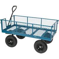 Wagon with Drop Sides, 24" W x 48" L, 800 lbs. Capacity Buying Direct Corp.