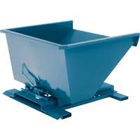 Self-Dumping Hopper, Steel, 3/4 cu.yd., Blue Buying Direct Corp.
