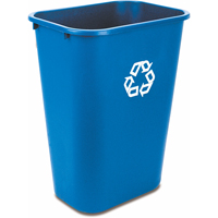 Recycling Container , Deskside, Plastic, 41-1/4 US Qt. Buying Direct Corp.