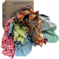 Chiffons d'essuyage, M&eacute;lange de couleurs, 10 lb Buying Direct Corp.