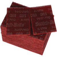 Scotch-Brite 7447 Hand Pads, Aluminum Oxide, 9" x 6", Very Fine Grit Buying Direct Corp.