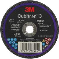 Cubitron 3 Cut-Off Wheel, 3" x 0.039", 3/8" Arbor, Ceramic Buying Direct Corp.