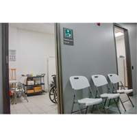 Folding Chairs, Polyethylene, White, 350 lbs. Weight Capacity Buying Direct Corp.