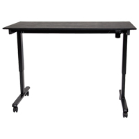 Bureau ajustable pour travail debout, , 45-1/4" h x 29-1/2" p, Noir Buying Direct Corp.