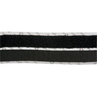 Attache, Boucle et crochet, 15' x 3/4", Adh&eacute;sif, Noir Buying Direct Corp.