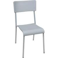 Ventura Stacking Chair, Polypropylene, 36" High, 300 lbs. Capacity, Grey Buying Direct Corp.