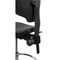 Heavy-Duty Ergonomic Stool, Stationary, Adjustable, 39” - 48”, Polyurethane Seat, Black Buying Direct Corp.