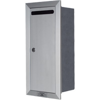 Recessed Collection Box, Wall -Mounted, 16-3/16" x 6-3/8", Aluminum Buying Direct Corp.
