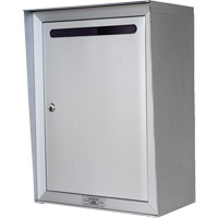 Collection Box, Wall -Mounted, 16-3/16" x 6-3/8", Aluminum Buying Direct Corp.