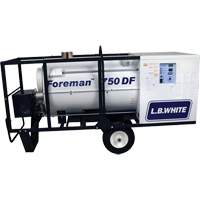 Foreman&reg; 750 Indirect-fired Portable Heater, Radiant Heat, Natural Gas, 750000 BTU/H Buying Direct Corp.