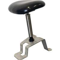 TA200 Sit-Stand Stool, Vinyl, Black, 280 lbs. Capacity Buying Direct Corp.