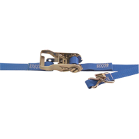 Heavy-Duty Utility Straps, Ratchet, 1" W x 16' L, 835 lbs. (380 kg) WLL Buying Direct Corp.