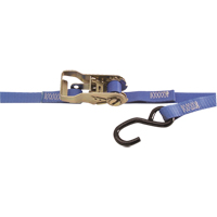 Heavy-Duty Utility Straps, S-Hook, 1" W x 15' L, 500 lbs. (230 kg) Working Load Limit Buying Direct Corp.