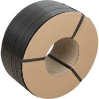 Strapping, Polypropylene, 5/8" W x 6000' L, Black, Manual Grade Buying Direct Corp.
