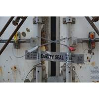 High Security Security Seal, 12", Metal, Cable Seal Buying Direct Corp.