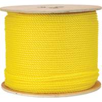 1/4" Braided Yellow Rope, Polypropylene, 1300' Buying Direct Corp.