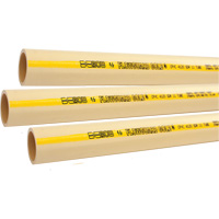 Flowguard Gold&reg; Hot & Cold Water Pipe, CPVC, 20' L x 0.5" Dia. Buying Direct Corp.