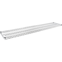 Wire Shelf for Heavy-Duty Chromate Wire Shelving, 60" W x 14" D, 600 lbs. Capacity Buying Direct Corp.