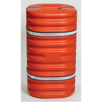 Column Protector, 6" Inside Opening, 24" L x 24" W x 42" H, Orange Buying Direct Corp.