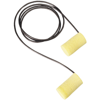 E-A-Rsoft Yellow Neons  Metal Detectable Earplugs, Corded, Large, Bulk - Polybag, 33 NRR dB Buying Direct Corp.