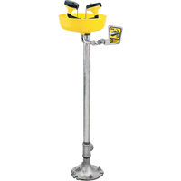 Eyewash Station, Pedestal Installation, Plastic Bowl Buying Direct Corp.