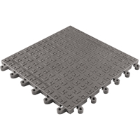 Tapis ErgoDeck Soft No 566, PVC, 1-1/2' la c, 1-1/2' lo, 7/8" &eacute;paisseur, Charbon Buying Direct Corp.