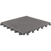 Tapis ErgoDeck Soft No 566, PVC, 1-1/2' la c, 1-1/2' lo, 7/8" &eacute;paisseur, Charbon Buying Direct Corp.