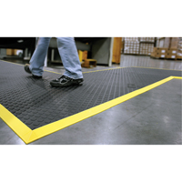 Tapis Rejuvenator Connect No 502, Polyur&eacute;thane, 3' la c, 3' lo, 5/8" &eacute;paisseur, Noir Buying Direct Corp.